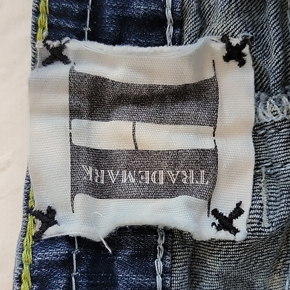 Trademark H Jeans Super Flare Size 0/25 - Picture 9 of 11